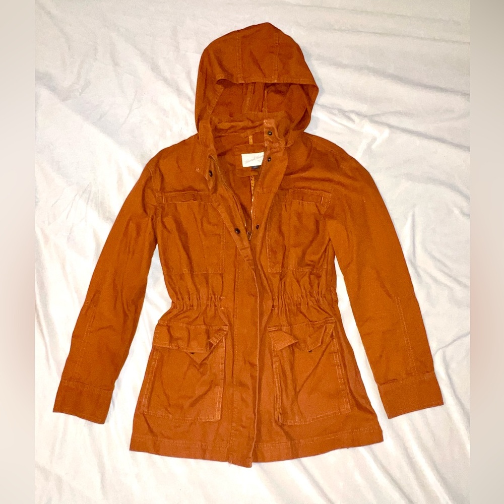 Universal Thread - Rust Orange Utility Jacket - S… - image 2